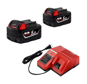 Batería de Iones de Litio de Repuesto Forenpower de 5 Ah y 18 V, Compatible con Herramientas Eléctricas Inalámbricas del Sistema de 18 V - Product Image 2