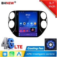 9.7 "1 + 32G tesla Style écran Vertical Android voiture GPS stéréo multimédia pour VW Tiguan 2010-2016 autoradio
