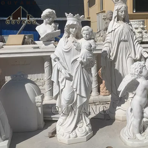 QUYANG Estatua <span class=keywords><strong>de</strong></span> mármol <span class=keywords><strong>de</strong></span> la Virgen María para exteriores <span class=keywords><strong>de</strong></span> tamaño real Estilo natural occidental Escultura <span class=keywords><strong>de</strong></span> <span class=keywords><strong>Nuestra</strong></span> <span class=keywords><strong>Señora</strong></span> <span class=keywords><strong>de</strong></span> <span class=keywords><strong>Guadalupe</strong></span> para <span class=keywords><strong>Iglesia</strong></span> - Product Image 4