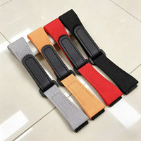 Bracelet de montre interchangeable de qualité supérieure, minimaliste et luxueux, avec fermeture Velcro : pour le sport et les occasions décontractées