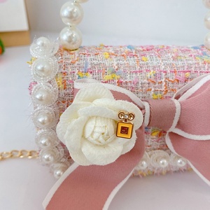 Nuovo Arco di Arrivo Dei Bambini Della Perla del Sacchetto di Crossbody Coniglio Cute Baby <span class=keywords><strong>Bambina</strong></span> Mini Catena Della Spalla Borse Per I Bambini - Product Image 3