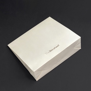 High Quality Wholesale Custom <strong>Printed</strong> Your Own <strong>logo</strong> Luxury Shopping Gift White Kraft <strong>Paper</strong> <strong>Bag</strong> Luxury <strong>Paper</strong> <strong>Bags</strong> - Product Image 4