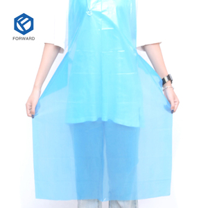 Cleaning Baking Cooking Apron Waterproof Plastic Disposable PE Apron