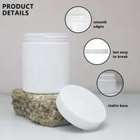 Pot cosmétique personnalisé XINDE en PET, pot pour crème pour le visage, pot pour beurre corporel, pots en plastique avec bouchon à vis 50g 80g 100g 120g 150g 200g
