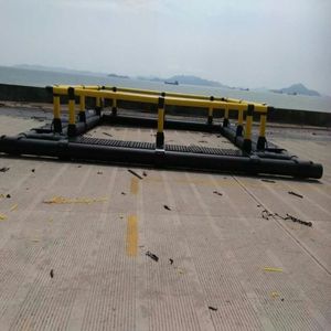 กรงเลี้ยงปลาแบบโมดูลาร์ทรงสี่เหลี่ยม HDPE พร้อมแท่นทำงานและตาข่าย - Product Image 6