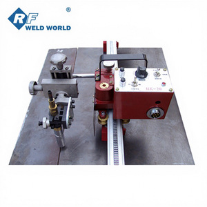 Carrello di saldatura automatico HK-20 Mini-Rail, macchina per saldatura AC220V/50 con trasmissione <span class=keywords><strong>a</strong></span> cremagliera e pignone - Product Image 1