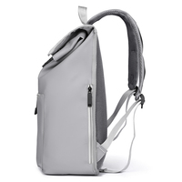 Sac à dos pour ordinateur portable à enroulement personnalisé, étanche, léger, décontracté, en promotion