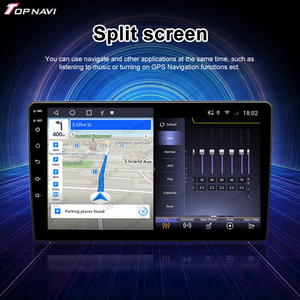 TOPNAVI Autoradio Single Din 9 pouces avec lecteur DVD Carplay pour tableau de bord et tuner autoradio Android avec télécommande - Product Image 5