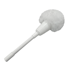 Cepillo de plástico económico y hisopos autoescurridores para inodoro, limpiador desechable NO. 7207 - Product Image 2