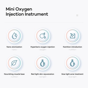 Vaporizador Facial Nano para Hidratación de la Piel, Vaporizador Facial Portátil, Inyector de Oxígeno, Spa de Belleza, Instrumento Inyector de Oxígeno - Product Image 2
