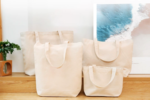 DLBZ Custom Multi-function Fashion Recyclable Eco-friendly Shopping Canvas Cotton <b>Tote</b> <b>Bag</b> for Travel - Product Image 6
