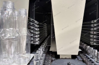 Machine de soufflage semi-automatique LONES LS-B3l pour PET/PP avec PLC et moteur, haute productivité, force de serrage de 14000 kN