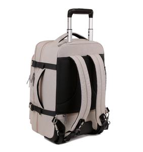 Custom Laptop <b>Backpack</b> <b>Waterproof</b> 4 Wheeled Trolley <b>Backpack</b> Wheels School Laptop Travel Bag 19 Inches <b>Backpack</b> Trolley Trav - Product Image 3