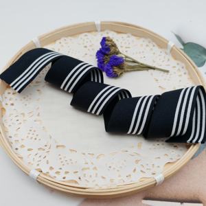 Cintas Elásticas de Spandex/Nailon HH4K, Nueva Tendencia, para Pantalones, Ropa, Mochilas, Alta Calidad, Color Negro y Blanco en Existencia - Product Image 1