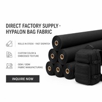 Tissu enduit de polyéthylène chlorosulfoné ultra durable pour sac à dos de voyage haut de gamme