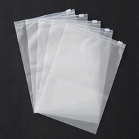 Sacs à fermeture éclair en PE recyclables et écologiques, impression en gravure, sacs de rangement en plastique transparent réutilisables pour vêtements, sous-vêtements, chaussures