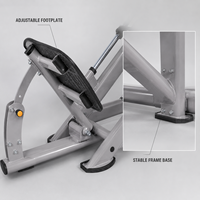 Offre Spéciale : Machine à Squat Inclinée Commerciale à Charge Libre pour Entraînement des Fessiers, des Quadricippes et des Ischio-jambiers – Équipement de Fitness Professionnel pour la Partie Inférieure du Corps – Direct Usine