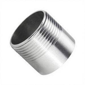 Raccords de tuyauterie en laiton et acier inoxydable moulés lisses AOL Factory Direct SS304 316 AOL15, raccord de soudure avec filetages NPT BSPP BSPT - Product Image 2