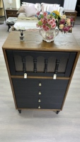 Commode en bois massif colorée, armoire de rangement polyvalente pour chambre à coucher et entrée, usage général, meubles de maison, meubles de salon