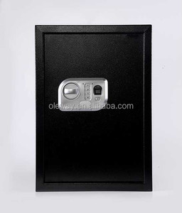 Cassaforte di Sicurezza in Acciaio Nero Basics, Cassetta di Sicurezza Elettronica di Lusso con Tastierino per Contanti e Oggetti di Valore - Product Image 1