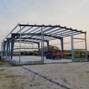 Bâtiment préfabriqué (<span class=keywords><strong>PEB</strong></span>) moderne en panneaux sandwich isolés, hangar en acier lourd pour marchandises sensibles à la température - Product Image 4