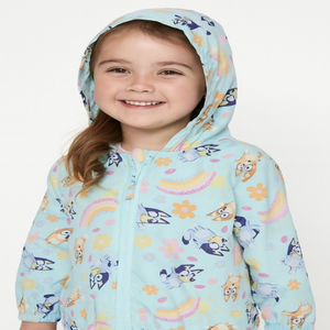 Plc Girls <span class=keywords><strong>Bluey</strong></span> &amp;   Abrigo Resistente al Agua para Niños de 2-3 o 3-4 Años <span class=keywords><strong>con</strong></span> Diseño de <span class=keywords><strong>Bingo</strong></span>, Nuevo, Venta al Por Mayor - Product Image 1