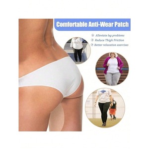 Parches Protectoras para <span class=keywords><strong>el</strong></span> Desgaste de la Piel <span class=keywords><strong>en</strong></span> las Muslos, Barrera para la Parte Interna del Muslo, para Formas de <span class=keywords><strong>Cuerpo</strong></span> Curvilíneas, Caminata sin Dolor para Amantes de la Moda de Tallas Grandes - Product Image 5