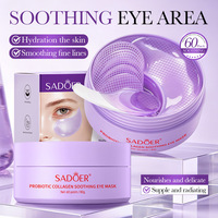 Masque Contour des Yeux Éclaircissant au Collagène et à la Vitamine C (Tangerine Verte) – 60 Patchs – Hydrate, Nourrit, Unifie le Teint, Illumine les Yeux Ternes, Réduit les Ridules