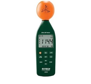 เครื่องวัดสนามแม่เหล็กไฟฟ้า Extech 480846 RF EMF Meter 8GHz แบบสามแกน สำหรับตรวจจับสถานีฐาน Wi-Fi พร้อมแบตเตอรี่ในตัว - Product Image 6