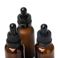 Flacon compte-gouttes en verre ambré de 10 ml avec bouchon inviolable et pipette compte-gouttes en verre – Flacons en verre de 10 ml