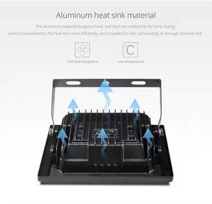 OEM disponible IP65 impermeable 200W Projecteur Solaire ABS al aire libre LED Solar Luz de inundación - Product Image 4