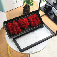 4 boîtes en carton en forme de lettre « Je t'aime » pour emballer des gâteaux au chocolat, des bonbons, des fleurs pour la Saint-Valentin