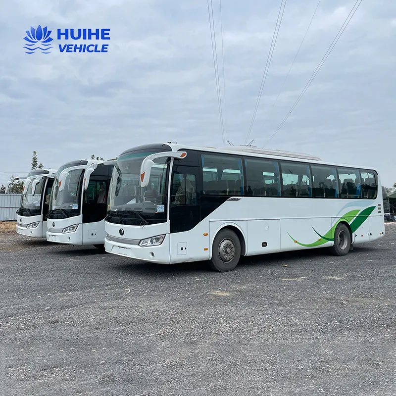 Venta caliente de 60 plazas de segunda mano de lujo Coach Bus 60 asientos autobuses usados para la venta