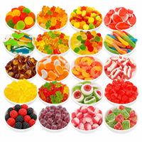 Gomitas de Frutas Mixtas al por Mayor, Sabores Variados, Agridulces, Halal, Personalizables, OEM, Marca Privada, TIK TOK, Bolsa a Granel