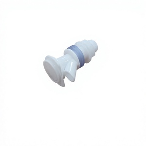 LEXA PLASTIC <b>Tap</b> Portable Plastic Jug Faucet Spigot with Rings for Rubbermaid Gott Cooler Valve PLASTIC PUSH <b>TAP</b> - Product Image 2