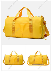 Top Seller Custom Luggage <b>Bag</b> Beach Dry <b>Wet</b> Women's Yoga Gym Backpack <b>Bags</b> Travel Duffel <b>Bag</b> With Shoes Compartment for Women - Product Image 6