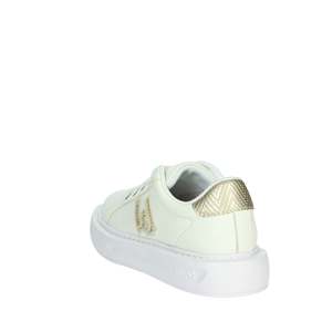 Zapatillas Liu-Jo para Niña, Blancas con Detalles Dorados, Suela Gruesa, Estilo Casual y Moderno - Product Image 2