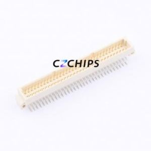 5650945-5 Board-to-Board & Backplane Connector Bent Lead Through Hole,P=2.54mm Connector 2.54mm Right Angle Insert 3 Gold - Product Image 1