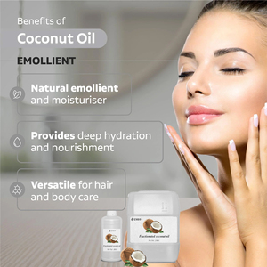 Venta al por mayor 100% aceite de portador natural fraccionado a granel prensado en frío ecológico aceite de coco virgen puro - Product Image 4