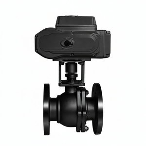 Venta de Liquidación COVNA B2B, Válvula de Bola Motorizada Eléctrica de Acero Inoxidable con Brida, CA 220V - Product Image 1