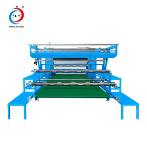 Roller Heat Sublimation Calendar Calender Printing Heat Press Machine Jiangchuan Roll To Roll Heat Transfer Machine High Speed