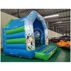 Château gonflable et <span class=keywords><strong>trampoline</strong></span> commercial pour enfants en PVC, ignifuge et étanche, installation facile pour usage personnel - Product Image 3