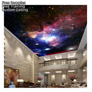 Nuevo Techo de PVC Elástico con Diseño de Cielo Estrellado, Impermeable e Ignífugo, para Decoración del Hogar - Product Image 1