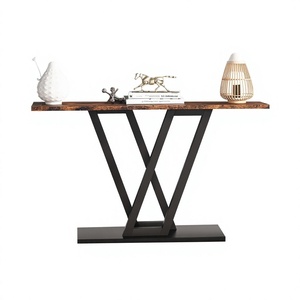 Classic Modern Metal & <b>Mirror</b> <b>Console</b> Table for Living Room and Bedroom Luxury Design Entrance Furniture - Product Image 1