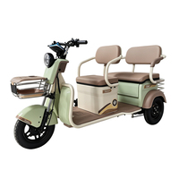 Tricycle électrique pour personnes âgées de conception nouvelle, fabriqué en Chine, scooter électrique trois places 48V/60V