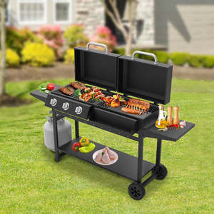 Chariot commercial <span class=keywords><strong>pour</strong></span> <span class=keywords><strong>barbecue</strong></span>, <span class=keywords><strong>barbecue</strong></span> extérieur personnalisé - Product Image 5