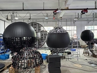 Pantalla LED Esférica Creativa de 360 Grados para Experiencias Visuales en Exposiciones y Eventos