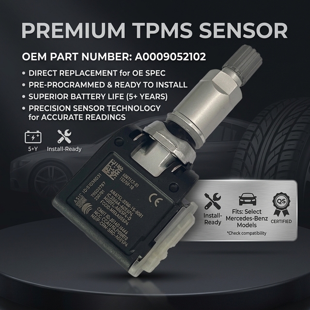 433MHz TPMS Sensor Tire Pressure for VS30 W177 W247 W213 6887140-01 36106887147 A0009052102