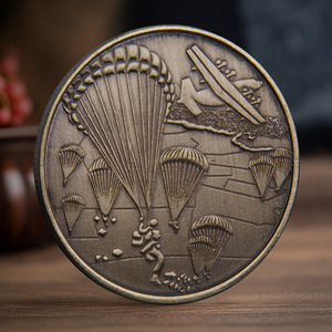 États-Unis Airborne Boots Challenge Coin <span class=keywords><strong>Parachutiste</strong></span> US Force Challenge Coin Vétéran Cadeaux - Product Image 2