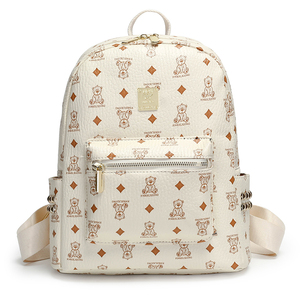 Zaino Estivo da Donna in PU con Cerniera, Borsa Retrò alla Moda per Viaggi e Studenti, Caratteristica Durevole - Product Image 1